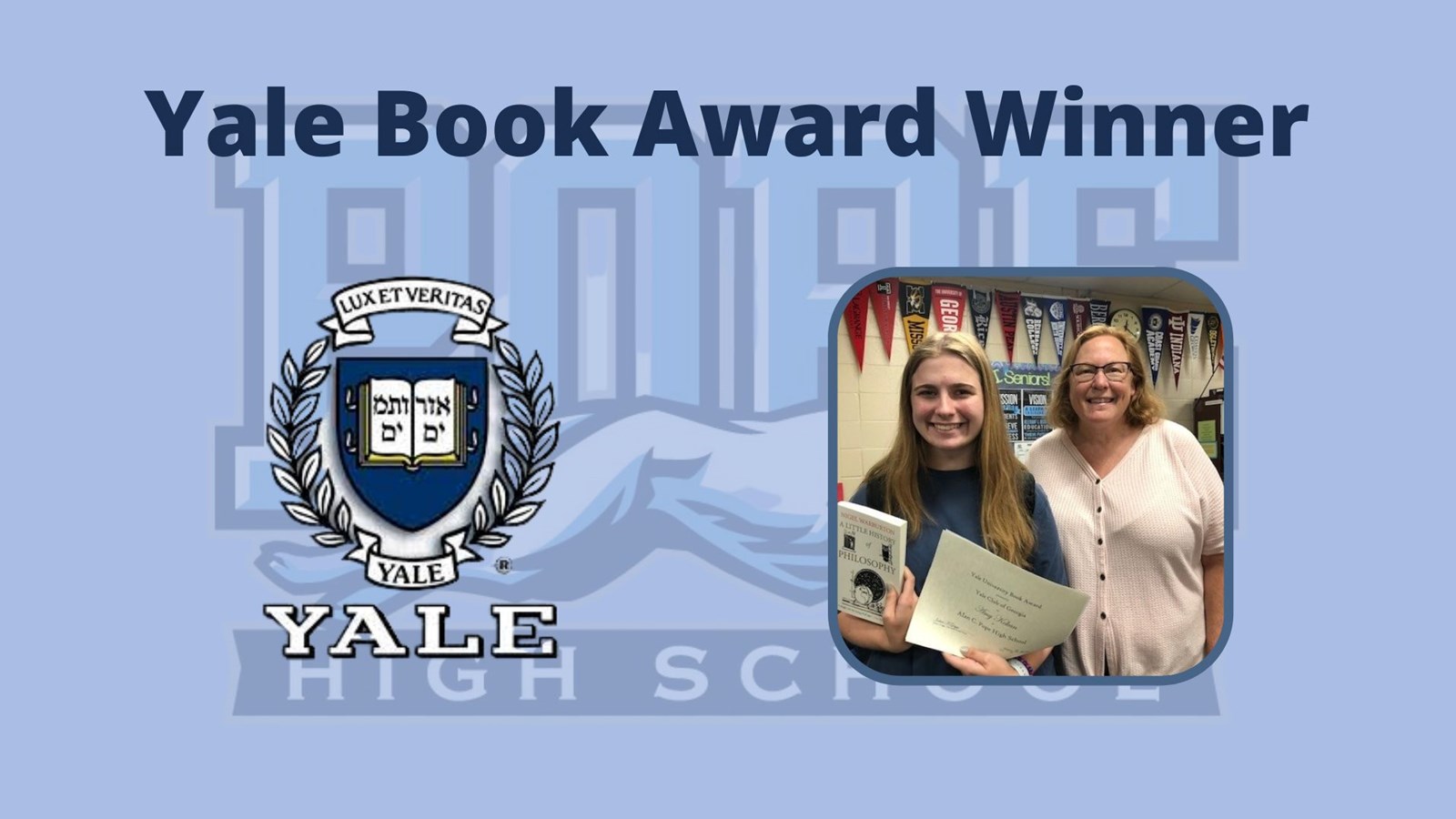 Yale Book Award Winner